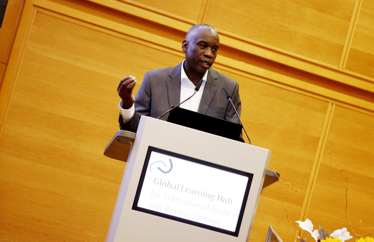 Barney Afako in Berlin